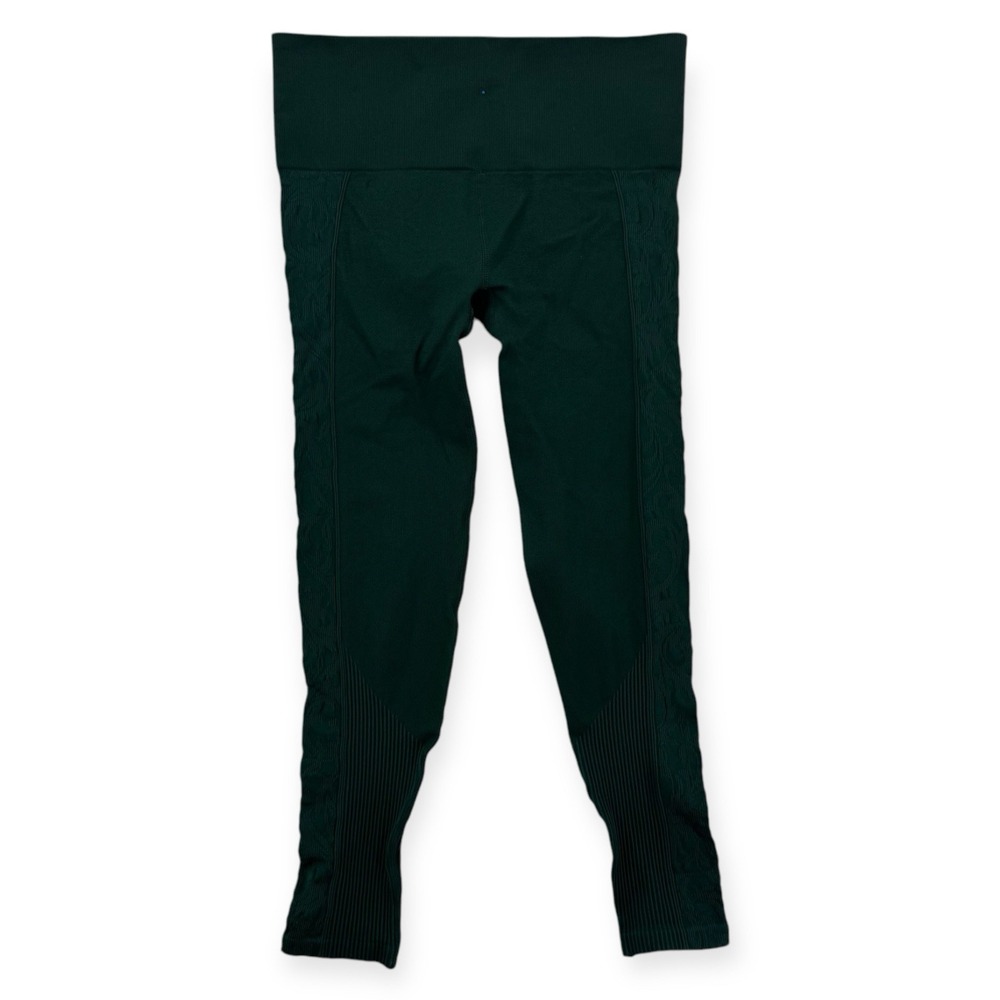 Ideology Empower Leggings Womens‎ Medium Deep Pine Green Seamless Athletic NWT